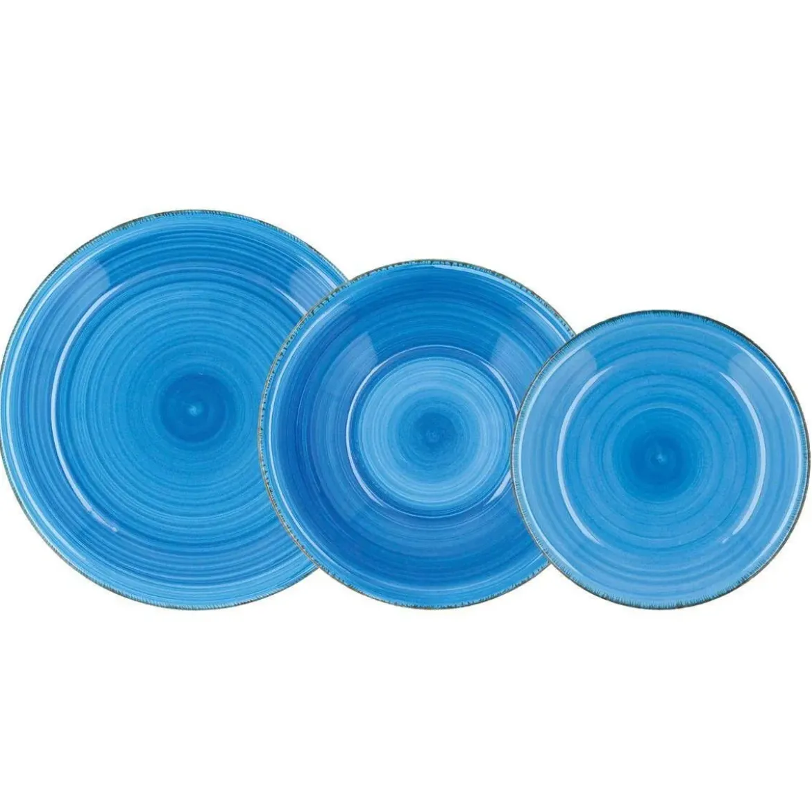 Vajilla de 18 piezas gres AZUL VITA QUID 7734002