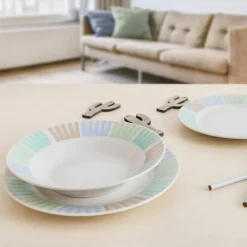Vajilla de Porcelana Quid 18 Piezas para 6 Personas CANADA