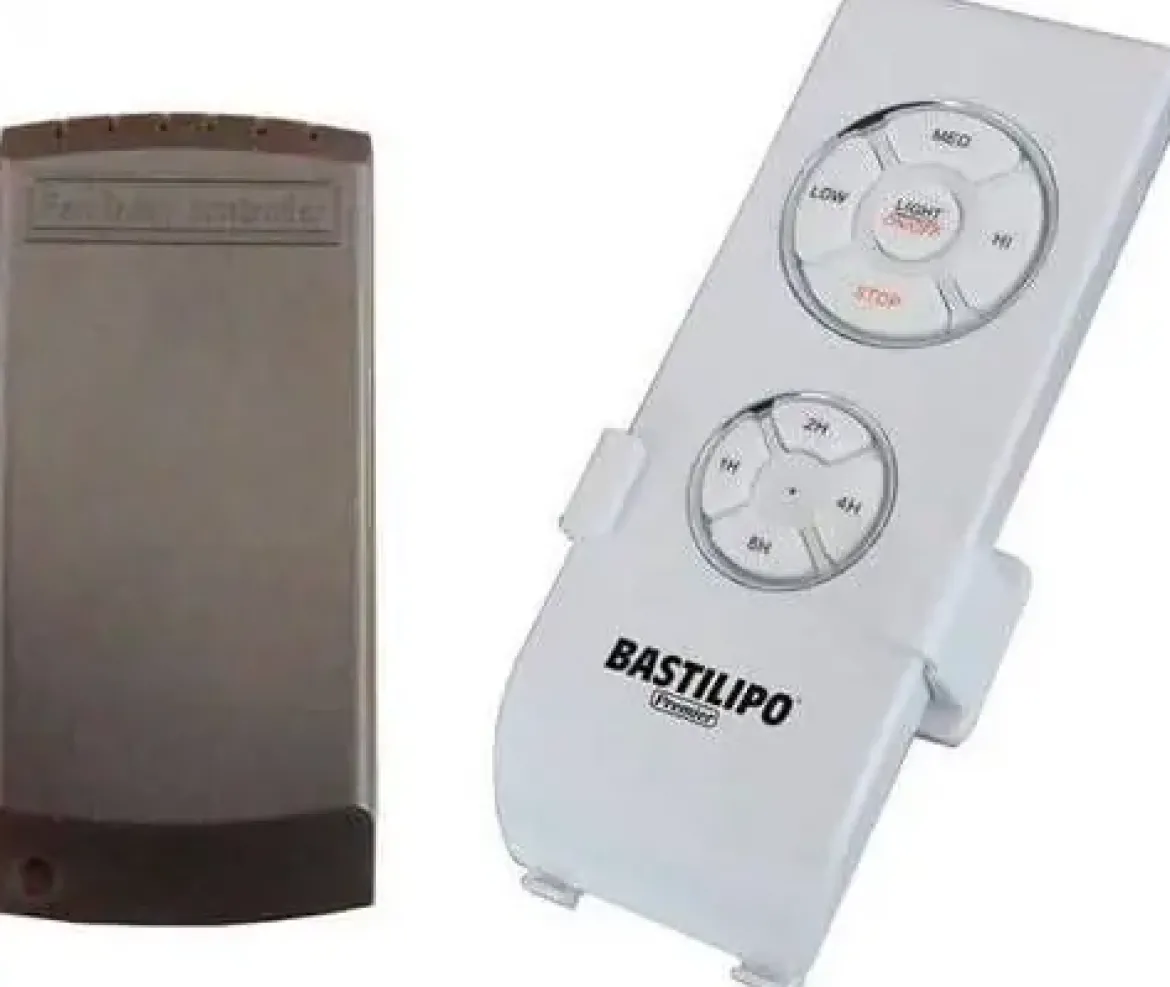 Ventilador de techo BASTILIPO Vera LED 7920 IP44 3 velocidades 132cm blanco 7920