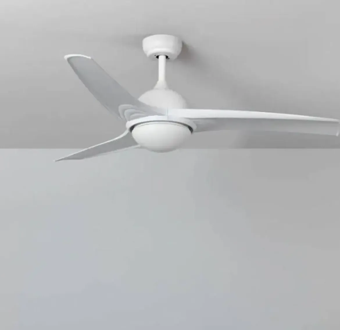 Ventilador de techo BASTILIPO Vera LED 7920 IP44 3 velocidades 132cm blanco 7920