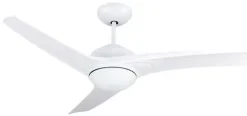 Ventilador de techo BASTILIPO Vera LED 7920 IP44 3 velocidades 132cm blanco 7920
