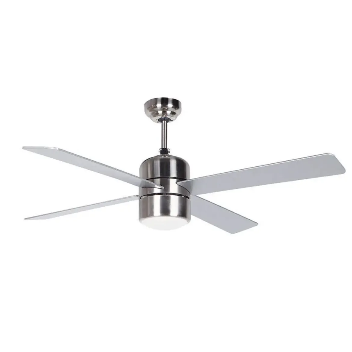 Ventilador de techo Orbegozo 120 cm inox de 3 velocidades y mando CP72120