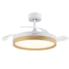 Ventilador de Techo SOGO VEN-SS-21850 con Aspas Retráctiles y Luz LED