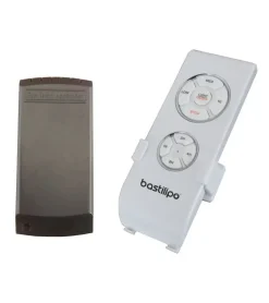 Ventilador Techo BASTILIPO Capri Blanco LED 3 Palas 132cm 7852