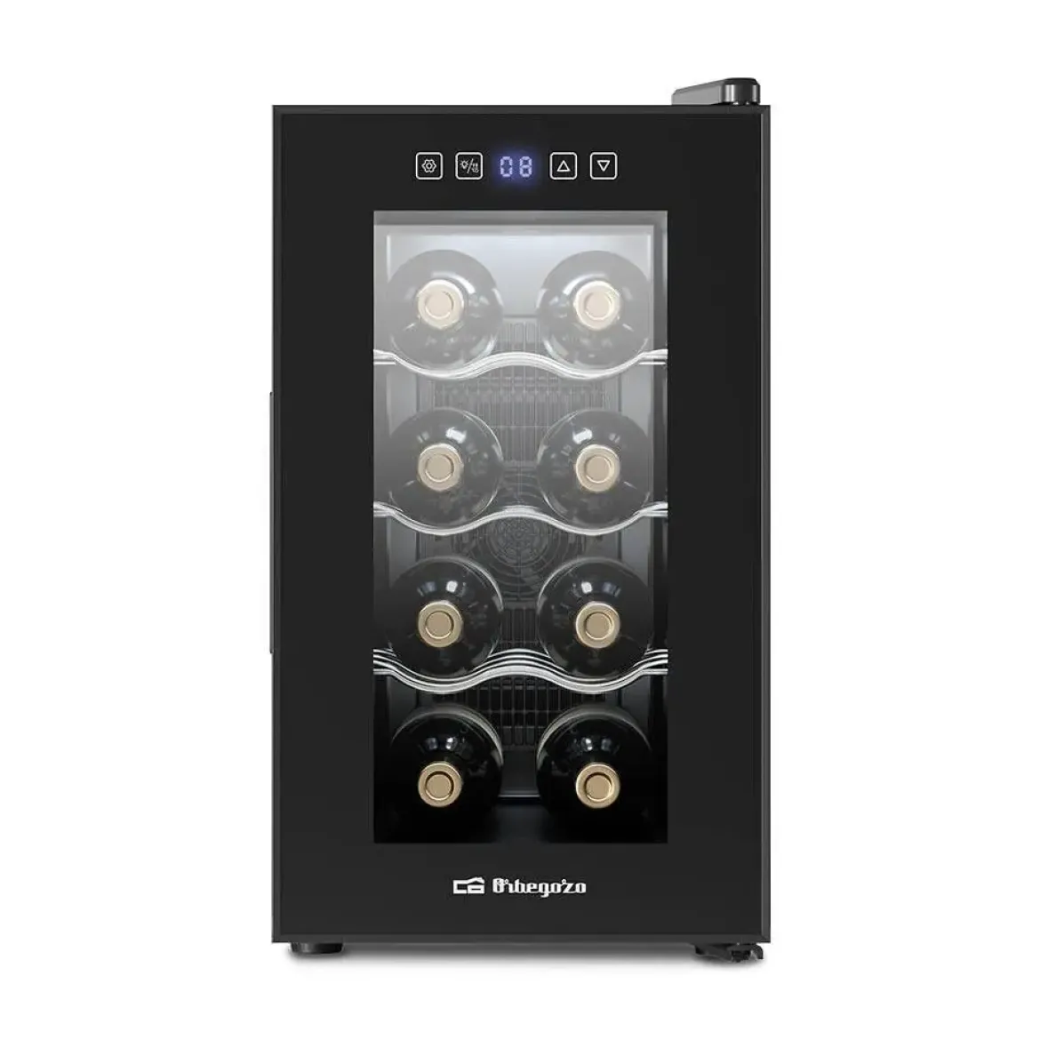 Vinoteca Termoeléctrica Silenciosa de 8 Botellas ORBEGOZO VT840