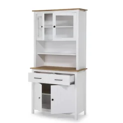 Vitrina Alta de Madera MIRANDA