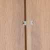 Vitrina de Cristal con Estructura MDF y Dos Puertas MB-223046