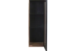 Vitrina de Madera de Acacia con Puerta de Cristal MB-227291