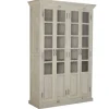 Vitrina de Madera de Mango con Dos Puertas Decapé MB-220541