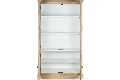 Vitrina de Madera Maciza de Mango con Cuatro Puertas MB-208792