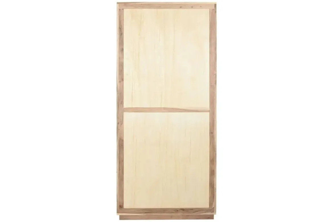 Vitrina de Salón en Madera de Acacia Natural MB-220536