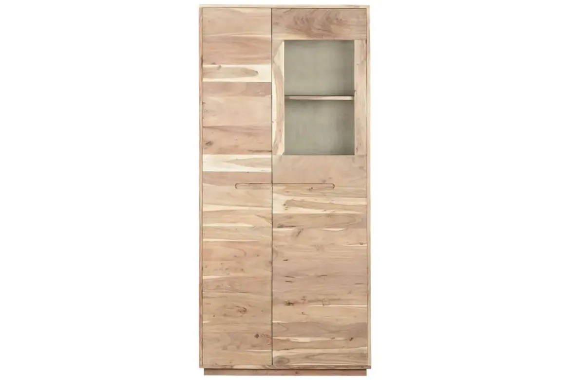 Vitrina de Salón en Madera de Acacia Natural MB-220536