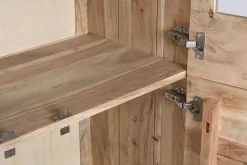 Vitrina de Salón en Madera de Acacia Natural MB-220536