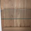 Vitrina de Salón en Madera de Acacia y Cristal MB-227295
