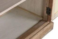 Vitrina de Salón en Madera Reciclada y Olmo Natural MB-215907