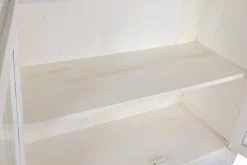 Vitrina en Madera de Mango Decapé Blanco MB-223573