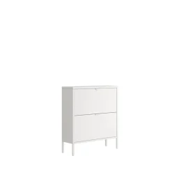 Zapatero abatible de 2 Puertas metálico TITANIA