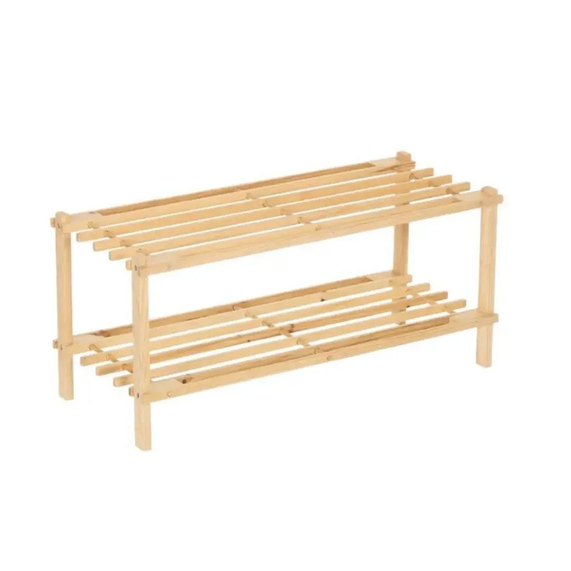 Zapatero Bajo de 2 Lejas Natural 803300
