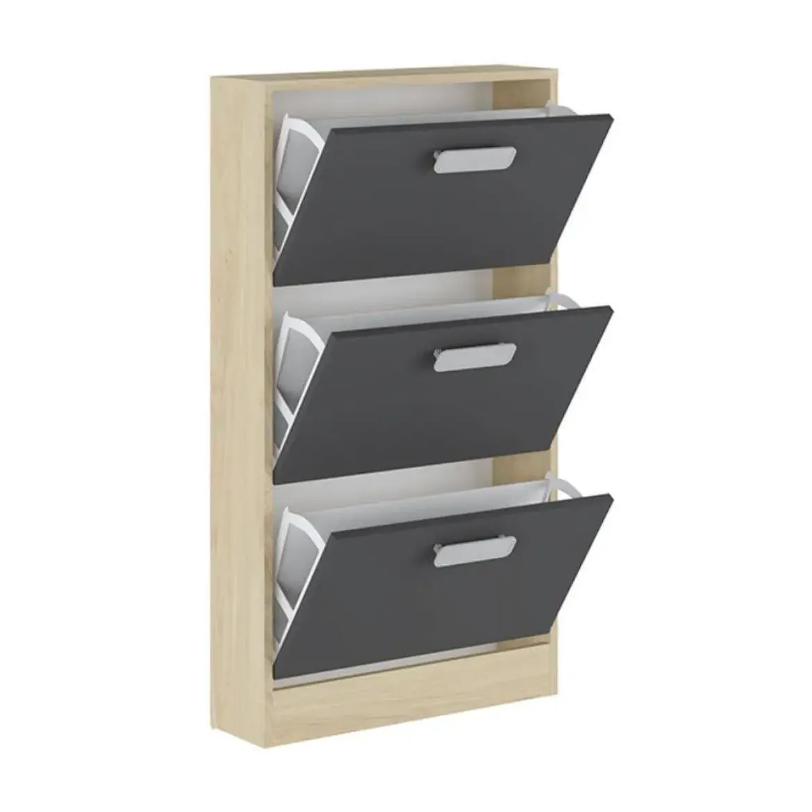 Zapatero Juvenil de 3 Puertas Abatibles DONALD