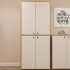 Zapatero 4 Puertas y 1 Cajón Acabado Sand Mauvella A83